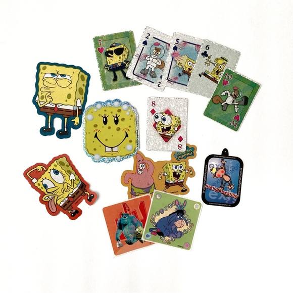 Vintage 2000s Y2K Prismatic Vending Machine Glitter Sticker Collection Nostalgia - Picture 4 of 4